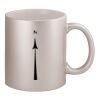 11oz Metallic Silver Mug Thumbnail
