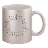 11oz Metallic Silver Mug Thumbnail