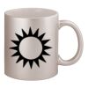 11oz Metallic Silver Mug Thumbnail