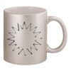 11oz Metallic Silver Mug Thumbnail