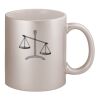11oz Metallic Silver Mug Thumbnail