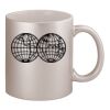 11oz Metallic Silver Mug Thumbnail