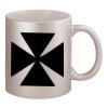 11oz Metallic Silver Mug Thumbnail