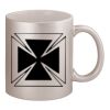11oz Metallic Silver Mug Thumbnail