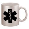 11oz Metallic Silver Mug Thumbnail