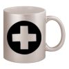 11oz Metallic Silver Mug Thumbnail