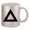 11oz Metallic Silver Mug Thumbnail