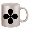 11oz Metallic Silver Mug Thumbnail