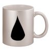 11oz Metallic Silver Mug Thumbnail