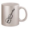 11oz Metallic Silver Mug Thumbnail