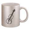 11oz Metallic Silver Mug Thumbnail