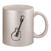 11oz Metallic Silver Mug Thumbnail