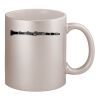 11oz Metallic Silver Mug Thumbnail