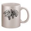 11oz Metallic Silver Mug Thumbnail