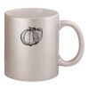 11oz Metallic Silver Mug Thumbnail