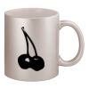 11oz Metallic Silver Mug Thumbnail