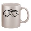 11oz Metallic Silver Mug Thumbnail