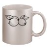 11oz Metallic Silver Mug Thumbnail
