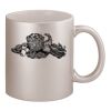 11oz Metallic Silver Mug Thumbnail