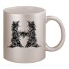 11oz Metallic Silver Mug Thumbnail