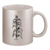 11oz Metallic Silver Mug Thumbnail