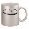 11oz Metallic Silver Mug Thumbnail