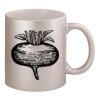 11oz Metallic Silver Mug Thumbnail