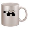11oz Metallic Silver Mug Thumbnail