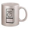 11oz Metallic Silver Mug Thumbnail