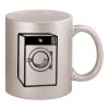 11oz Metallic Silver Mug Thumbnail