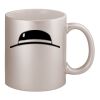 11oz Metallic Silver Mug Thumbnail