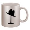 11oz Metallic Silver Mug Thumbnail