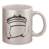 11oz Metallic Silver Mug Thumbnail