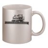 11oz Metallic Silver Mug Thumbnail