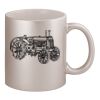 11oz Metallic Silver Mug Thumbnail