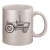 11oz Metallic Silver Mug Thumbnail