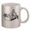 11oz Metallic Silver Mug Thumbnail