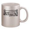 11oz Metallic Silver Mug Thumbnail