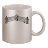 11oz Metallic Silver Mug Thumbnail