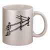 11oz Metallic Silver Mug Thumbnail