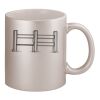 11oz Metallic Silver Mug Thumbnail
