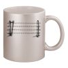 11oz Metallic Silver Mug Thumbnail