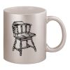 11oz Metallic Silver Mug Thumbnail