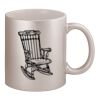 11oz Metallic Silver Mug Thumbnail