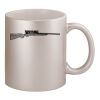 11oz Metallic Silver Mug Thumbnail