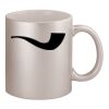 11oz Metallic Silver Mug Thumbnail