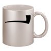 11oz Metallic Silver Mug Thumbnail