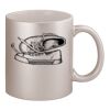 11oz Metallic Silver Mug Thumbnail
