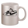 11oz Metallic Silver Mug Thumbnail