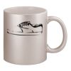 11oz Metallic Silver Mug Thumbnail